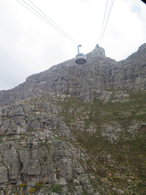 Up to Table Mountain, Cape Town, South Africa 2013